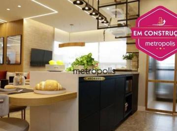 Cozinha - Decorado · Apartamento à venda, 83 m² por R$ 897.211,00 - Vila Valparaíso - Santo André/SP
