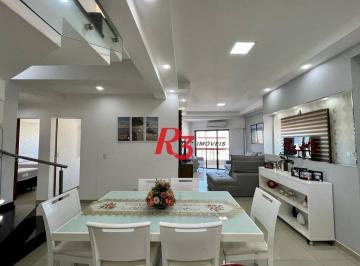0407ec04bbec1bbb3bfaf617d79944ff56ce4d68 · Cobertura à venda, 280 m² por R$ 2.200.000,00 - Barra Funda - Guarujá/SP