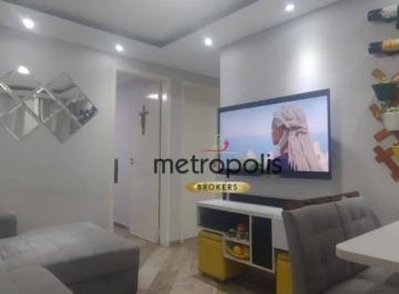 Sala · Apartamento à venda, 50 m² por R$ 320.000,00 - Montanhão - São Bernardo do Campo/SP