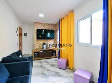 Sala · Cobertura à venda, 88 m² por R$ 520.000,00 - Campestre - Santo André/SP