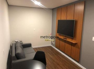 Sala · Flat à venda, 44 m² por R$ 259.000,00 - Jardim Bela Vista - Santo André/SP