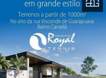 02e9bfb5640f3bbb9f71a7cbc9b7563317bf9827 · Terreno à venda, Condomínio Royal Tennis - Canadá - Cascavel/PR