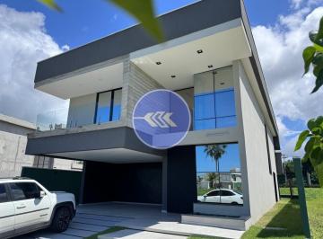 Casa · 341m² · 5 Quartos · 4 Vagas · Casa de alto padrão com 5 suítes no Eusébio com lazer completo.