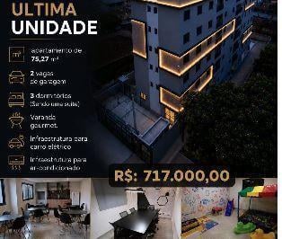 4e376c6c4cb77ee301201f3a766f81375836d6a1 · Apartamento com 3 dormitórios à venda, 75 m² por R$ 717.000,00 - Jordanópolis - Arujá/SP