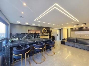 Apartamento · 90m² · 3 Quartos · 2 Vagas · THE BRICK PORTEIRA FECHADA E SALA AMPLIADA