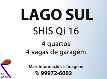 Casa de 4 quartos, Brasília · SHIS QI 16 Informações falar com 61 99972-6002