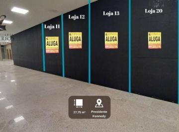 01900ada0537799f772c533a0e73a1fd8865968d · Loja no 1º andar do Supermercado Cometa do Presidente Kennedy para aluguel, 27,76 m²