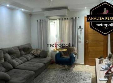 651c791606c0e692b3af1af978c1cf856b9efc98 · Sobrado à venda, 101 m² por R$ 821.000,00 - Vila Alzira - Santo André/SP
