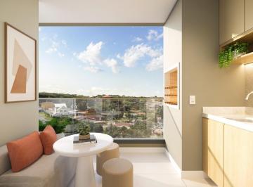 Sacada Gourmet · Apartamento Alto Padrão América: 81,8m² privativos, 1 suíte + 2 quartos, living integrado, sacada co