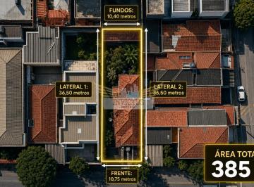 Casa · 386m² · 4 Quartos · 4 Vagas · Terreno Comercial/Residencial para Comprar, 385m² - Vila Valparaíso, Santo André/SP.