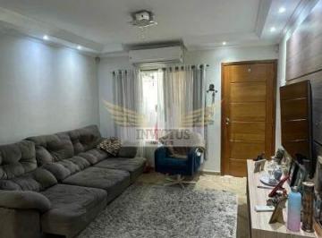 Casa · 101m² · 3 Quartos · 2 Vagas · Sobrado com 3 Quartos para Comprar, 101m² - Vila Alzira, Santo André/SP.