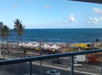 Varanda · Alugo excelente apartamento, MOBILIADO, alto padrão, 45,62m², 1/4, nascente, vista mar, varanda. Ama