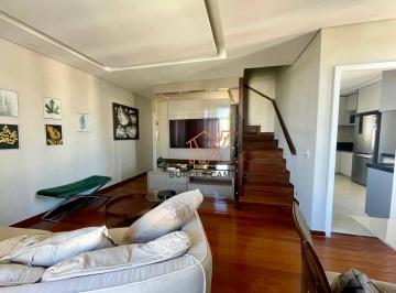 4da0d9dd324127798943d0b7d8cd6db8d46f5e11 · Apartamento Duplex com 3 dormitórios para alugar, 115 m² - Carmo - Belo Horizonte/MG