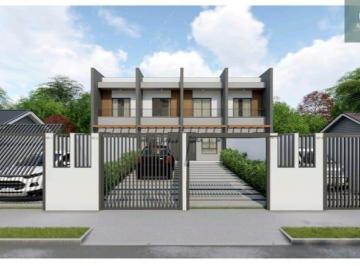 Casa · 84m² · 2 Quartos · 2 Vagas · Sobrado Geminado com Projeto Moderno