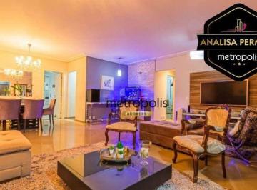 ab9cc801030bc2a579d73231f95758d043cce7c3 · Apartamento à venda, 130 m² por R$ 1.390.000,00 - Jardim - Santo André/SP
