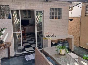 Quintal · Sobrado à venda, 162 m² por R$ 745.000,00 - Jardim das Acácias - São Bernardo do Campo/SP