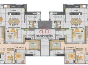 Apartamento · 240m² · 4 Quartos · 3 Vagas · Apartamento à venda, 4 quartos, 2 suítes, 3 vagas, CENTRO - ITAUNA/MG