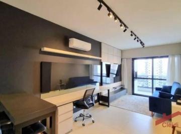 SALA · Apartamento com 1 dormitório para alugar, 47 m² por R$ 5.540,00/mês - Centro - Joinville/SC