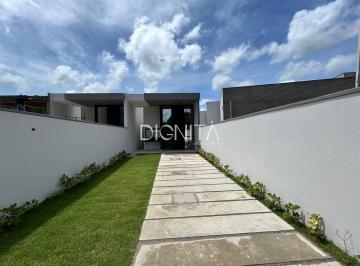 Casa · 118m² · 3 Quartos · 2 Vagas · Casa Plana Alto Padrão 3 Suítes Tamatanduba - Eusébio