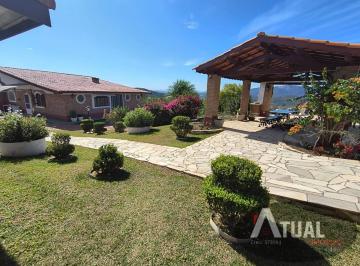 Casa · 636m² · 4 Quartos · 14 Vagas · Linda  Chácara á venda em Atibaia Condomínio com terreno 5.115 m².
