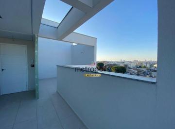 4610435fff6617175002dae47862ce83ef69423f · Cobertura com 3 dormitórios à venda, 132 m² por R$ 641.000,00 - Vila Camilópolis - Santo André/SP