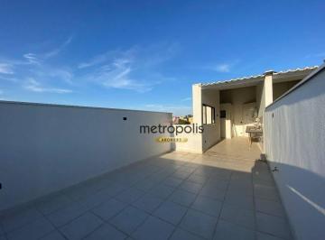 Quintal · Cobertura com 2 dormitórios à venda, 93 m² por R$ 534.000,00 - Vila Camilópolis - Santo André/SP