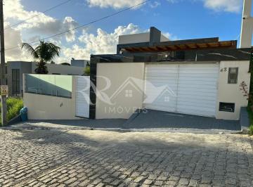 Foto 01 · Casa de luxo em condomínio com 3 quartos e 3 suítes no bairro Caixa D'água - Lauro de Freitas-BA