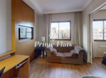 Apartamento · 30m² · 1 Quarto · 1 Vaga · Flat disponível para locação no The World Executive Flat na Vila Olímpia, com 30m², 1 dormitório e 1