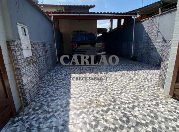 Casa · 119m² · 3 Quartos · 3 Vagas · Sobrado com 3 dorms, Agenor de Campos, Mongaguá - R$ 365 mil, Cod: 355521