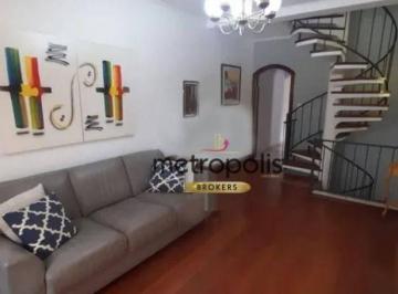 Sala dois ambientes · Sobrado à venda, 221 m² por R$ 851.000,00 - Jardim - Santo André/SP