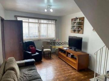 Sala · Sobrado à venda, 113 m² por R$ 640.000,00 - Osvaldo Cruz - São Caetano do Sul/SP