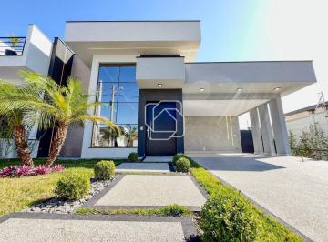 Fachada · Casa de Condomínio em Indaiatuba à venda Jardins Di Roma - SP | 3 quartos Área total 310,78 m² - R$