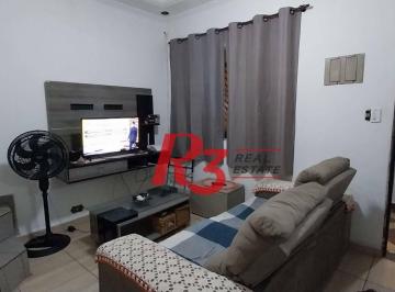 fcd292501393de922d999aa3e519dffdad507e39 · Sobrado com 3 dormitórios à venda, 100 m² por R$ 300.000,00 - Rádio Club - Santos/SP