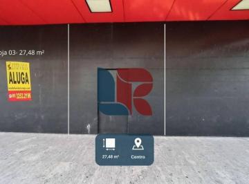 7730675850bdad58cfe641917f56f4b77d099243 · Loja para alugar no centro de 27,48 m² na parte externa do Supermercado Cometa