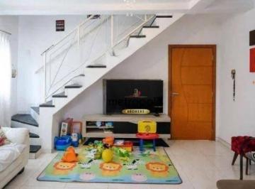 Sala · Sobrado com 3 dormitórios à venda, 120 m² por R$ 600.000,00 - Nova Gerti - São Caetano do Sul/SP