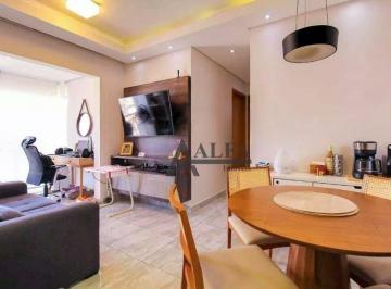 Sala de Estar e Jantar · ** Anália Park - OPORTUNIDADE - Maravilhoso apto. em andar alto c/ varanda gourmet - 1 Vaga **