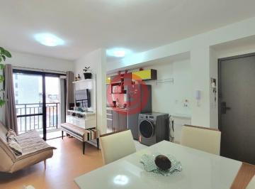 Foto 01 · Apartamento Studio de 44m2 com 1 vaga e lazer comleto à venda Bairro Campestre em Santo André-SP. Im