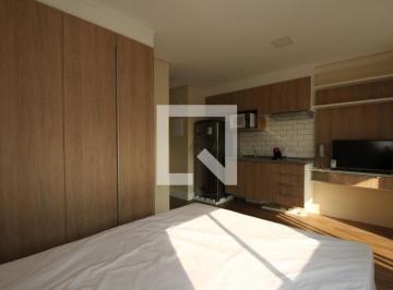Sobre o imóvel: Apartamento completo na mobilia.. Ar condicionado instalado, per · Apartamento para Aluguel - Vila Andrade, 1 Quarto, 26 m² - São Paulo