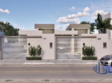 Foto 01 · Excelente Casa Linear no Bairro Santa Mônica com 02 quartos, sendo 02 suites, sala de estar, sala de
