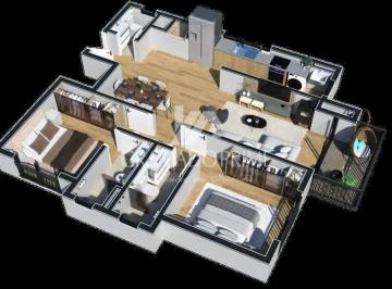 Apartamento · 70m² · 1 Vaga · AMBIENTES QUE UNEM NATUREZA/CONFORTO/SOFISTICAÇÃO