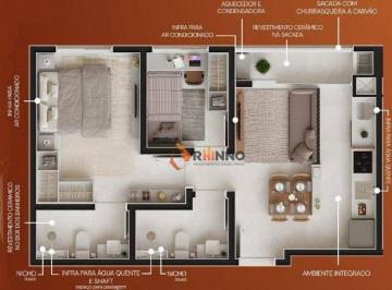 f0872692698271fb3f05b02c469ddc1230ab49b7 · Apartamento com 2 dormitórios 1 suíte à venda, 49 m² por R$ 479.000 - Hauer - Curitiba/PR