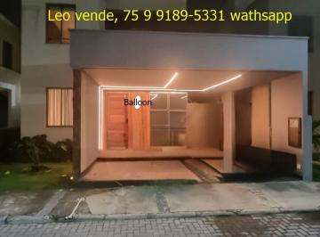Casa de 4 quartos, Feira de Santana · Leo vende, bairro Sim, 4\4 c 2 suítes, closet, piscina, goumert