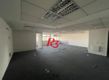 1c3132f5a2f35eeec8a717a17f74abd666ae4a63 · Sala para alugar, 150 m² por R$ 6.785,00/mês - Centro - Santos/SP