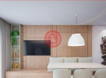 Living · Apartamento à venda em Santo André-SP na Vila Bastos: 2 quartos, 1 suíte, 1 sala, 2 banheiros, 1 vag