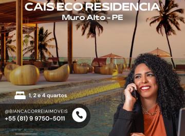 Apartamento de 2 quartos, Ipojuca · Apt Beira Mar | Flat com 62m² | Entrega em 2024 | 2 Suítes e 2 Vagas de Garagem