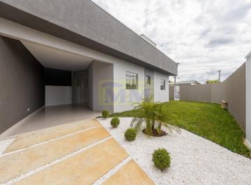 Casa · 75m² · 2 Quartos · 1 Vaga · Casa de esquina nova em Pinhais que permite financiamento bancário.