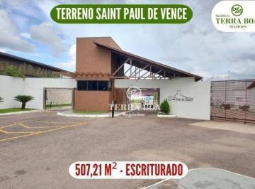 721f2d0323e1c18829db5d4c514f190bd56c077f · Terreno Condomínio Saint Paul de Vence