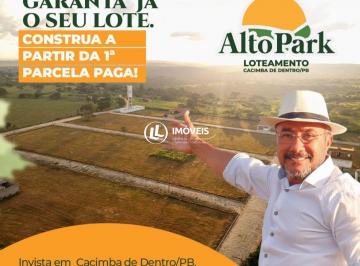 Terreno · 200m² · Terreno a venda em Cacimba de Dentro Loteamento Alto Park PB