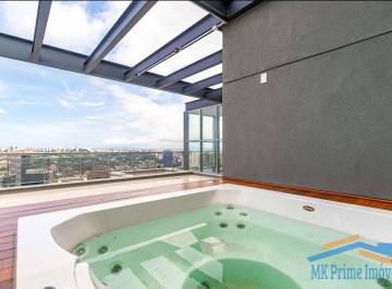 Apartamento · 410m² · 4 Quartos · 5 Vagas · Cobertura com 4 Suítes e 5 vagas - Jardim das Acácias/SP.