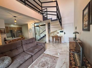 Apartamento · 92m² · 1 Quarto · 2 Vagas · Loft Duplex mobiliado para locação de 92m² | 01 dormitório, sendo suíte e 02 vagas de garagem | Edif